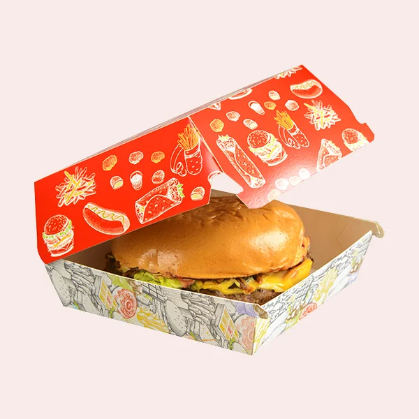 custom burger box